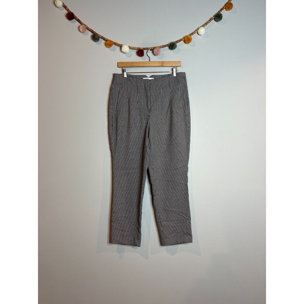 Nine West houndstooth Tapered dress pants